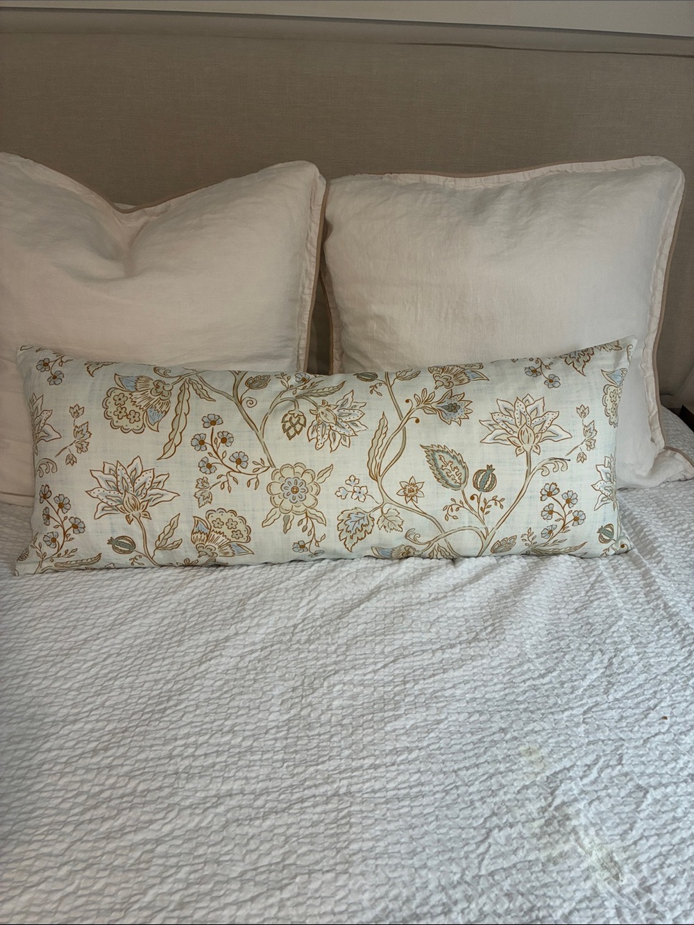 Spoonflower custom made pillow cover -NEW